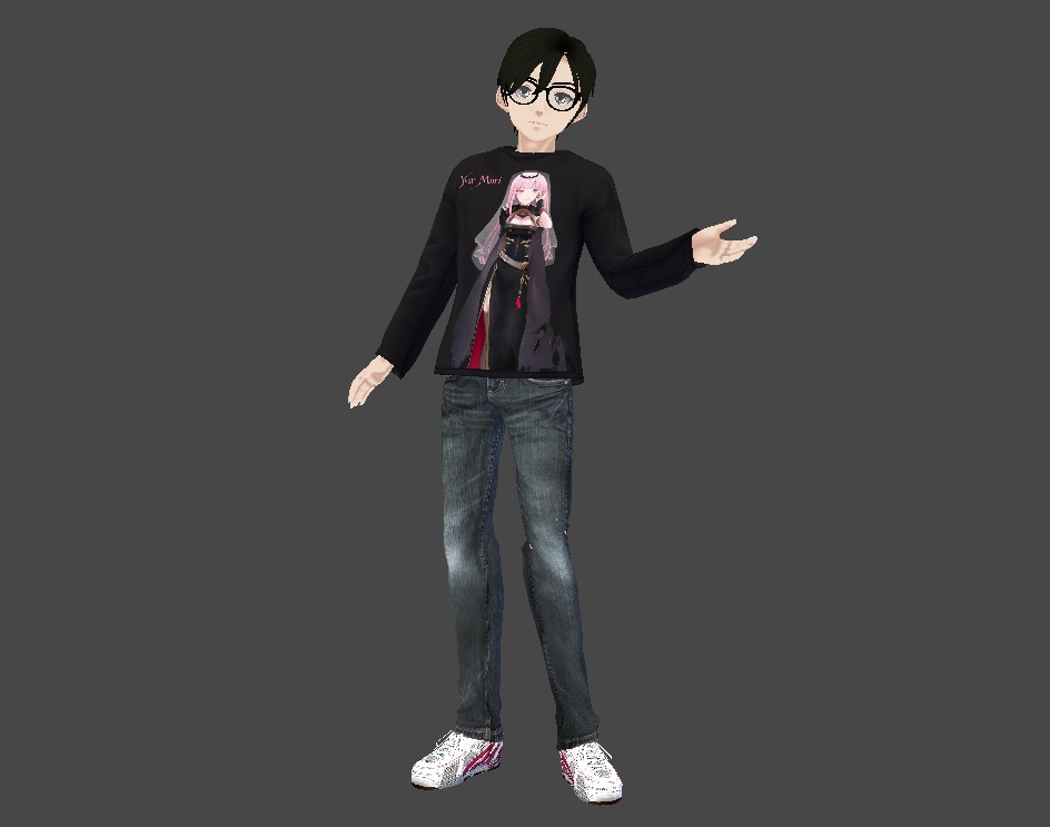 Your Mori. Long Sleeve Shirt For Your VRoid Avatar
