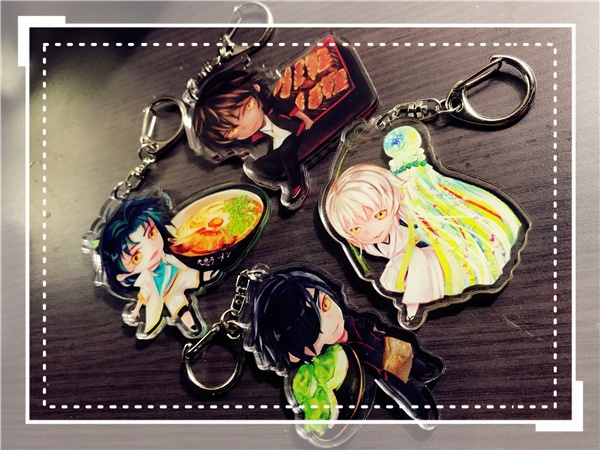 伊達組アクリルキーホルダー