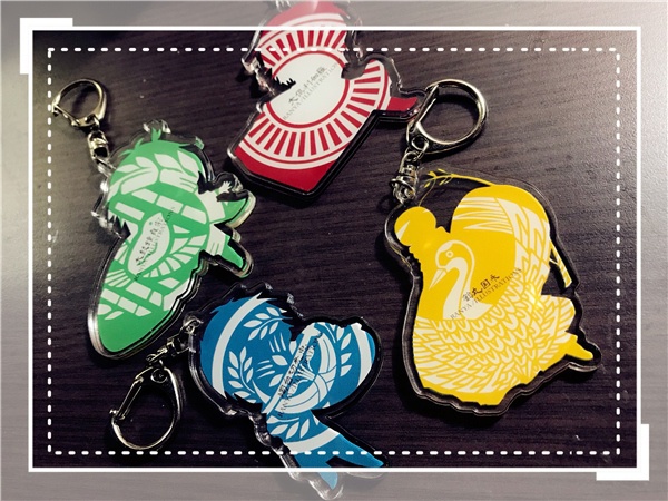 伊達組アクリルキーホルダー