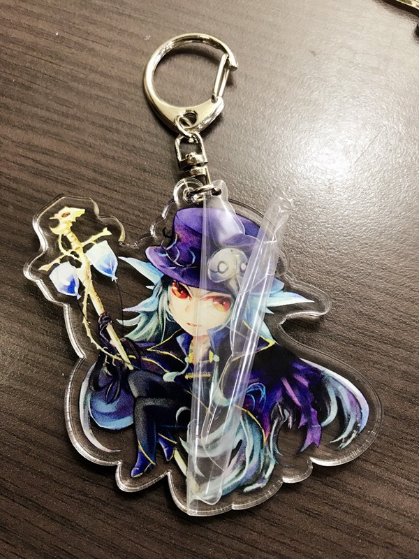 夢100アクリルキーホルダー