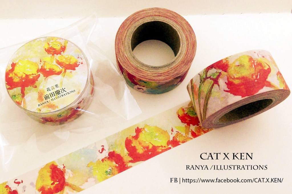 戦国BASARA イメージ | マスキングテープ 【花言葉】