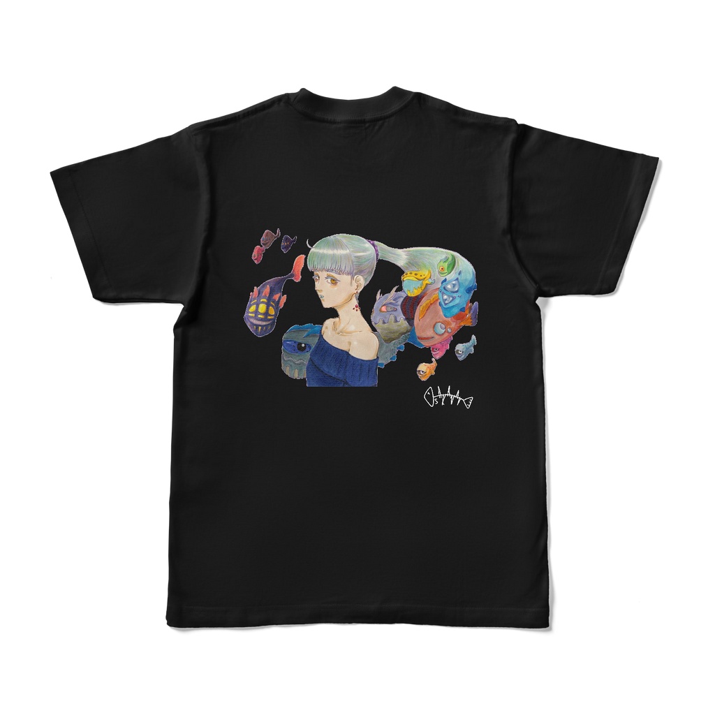 さかなちゃん黒Tシャツver.2