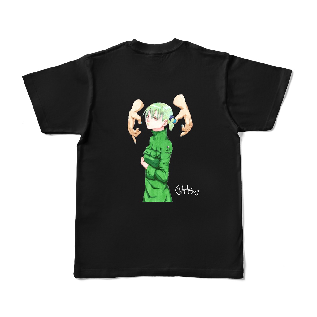 はんどさん黒Tシャツ
