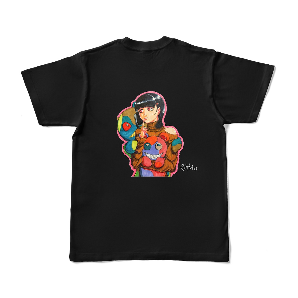 くまさん黒Tシャツ