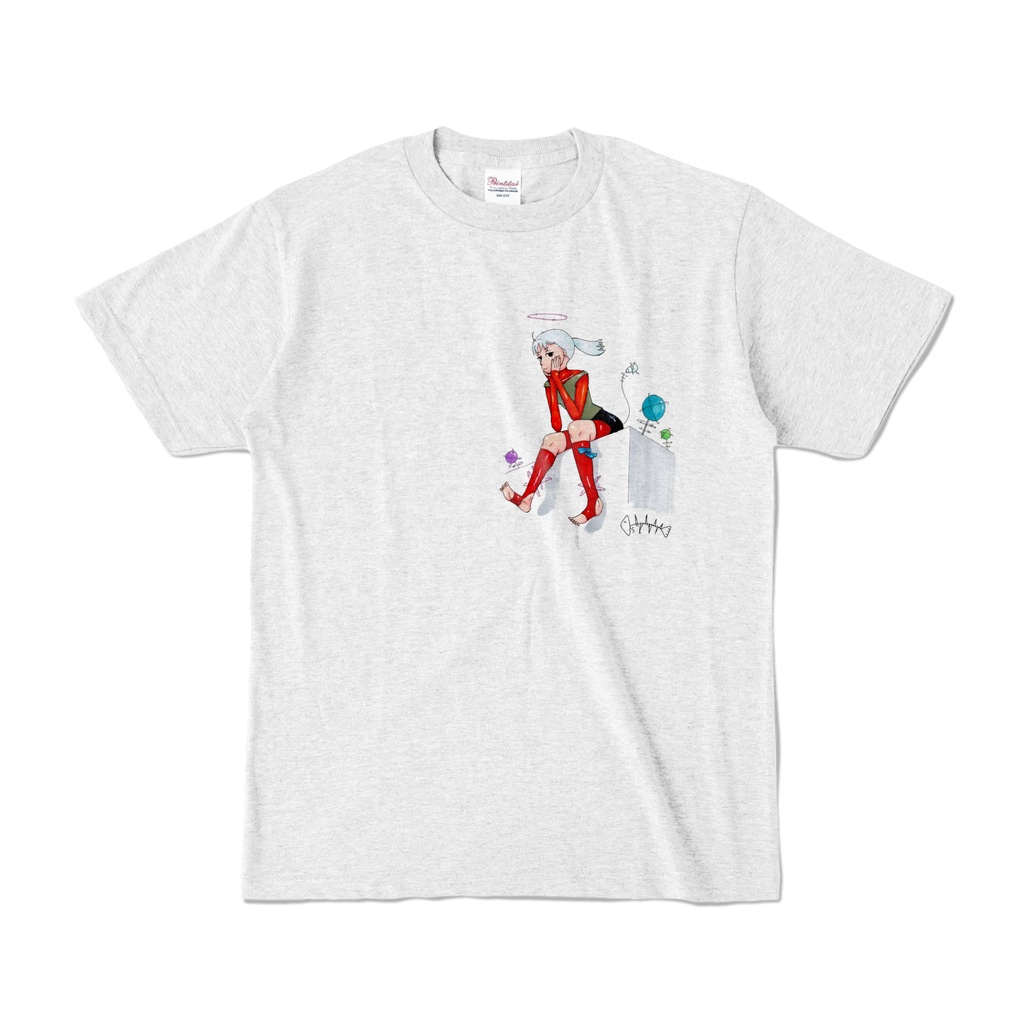 宇宙人A 白Tシャツ
