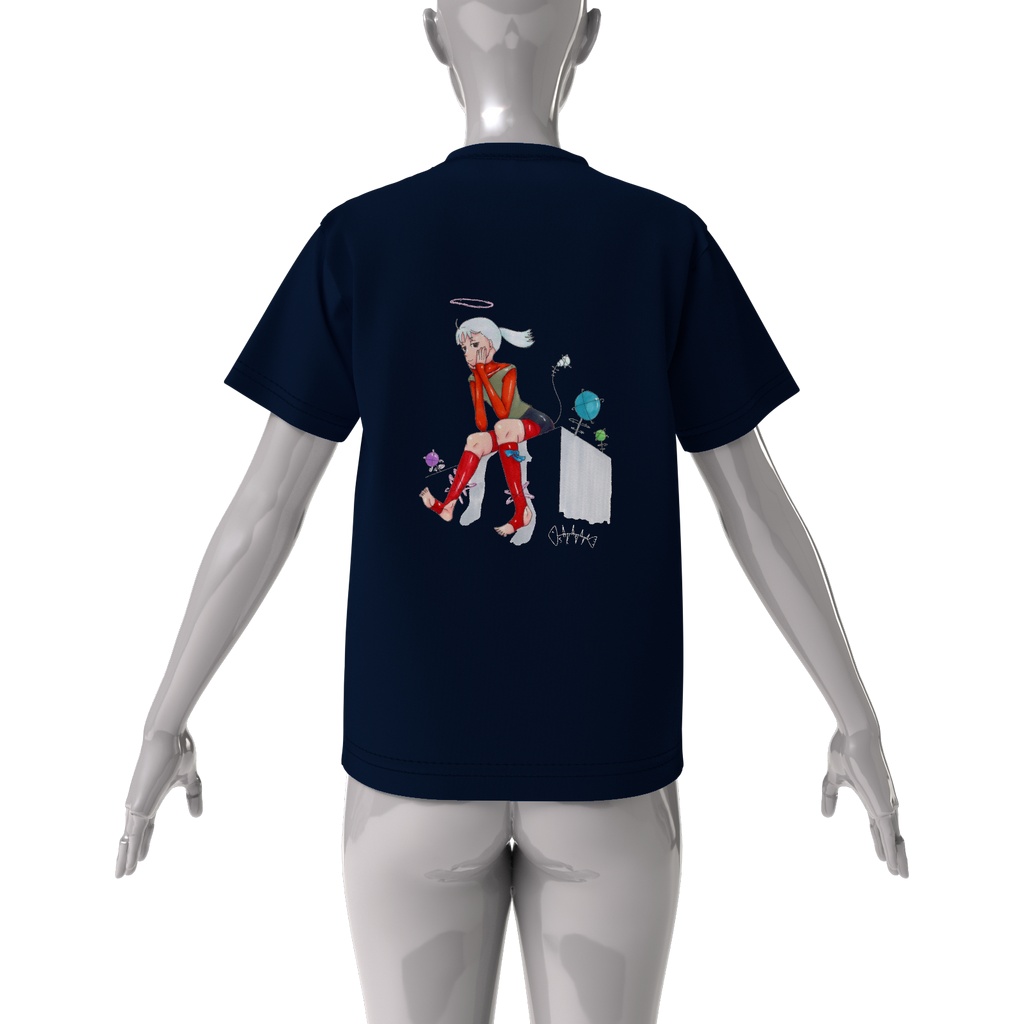 宇宙人A 紺Tシャツ