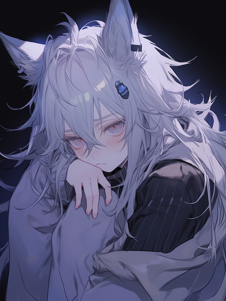 二次元アイコンイラスト作成