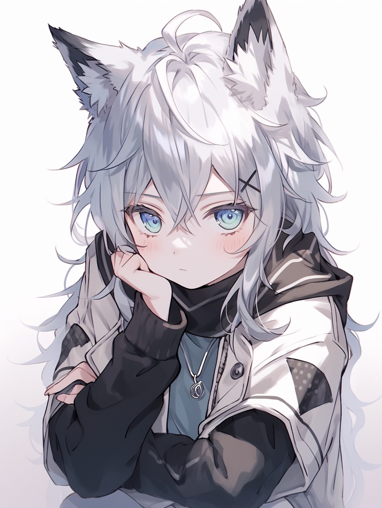 二次元アイコンイラスト作成