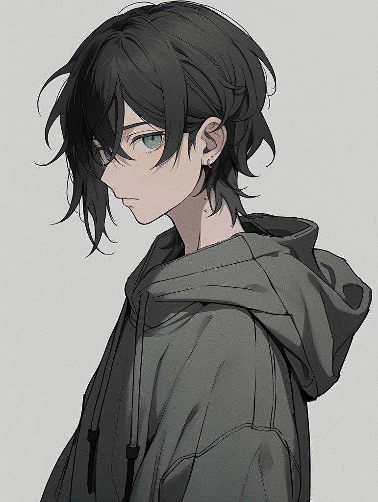 二次元アイコンイラスト作成