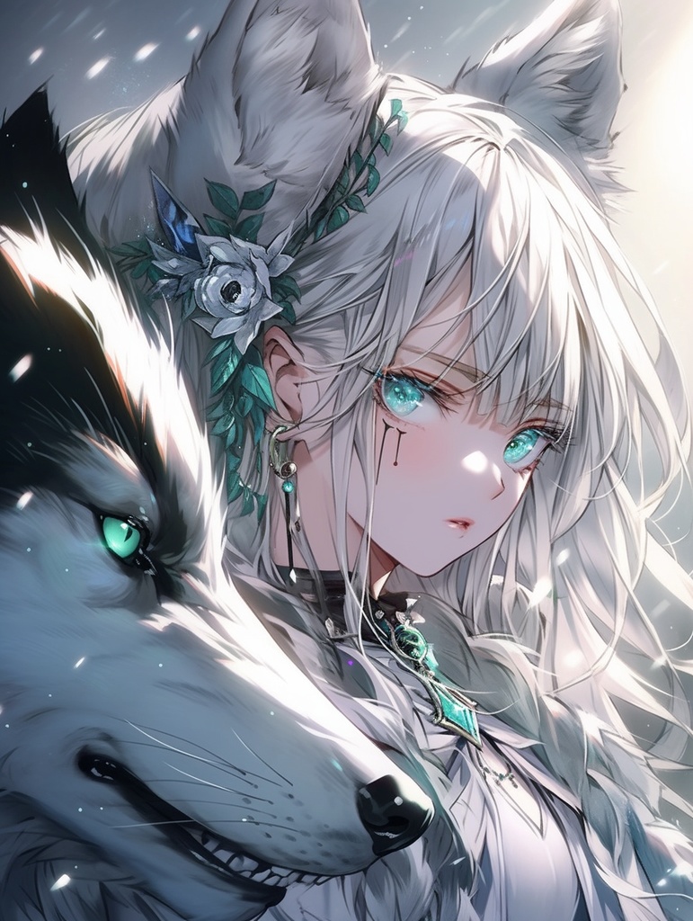 二次元アイコンイラスト作成