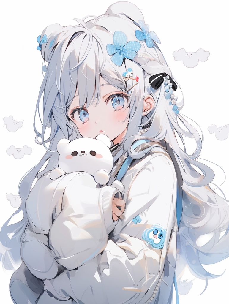 二次元アイコンイラスト作成