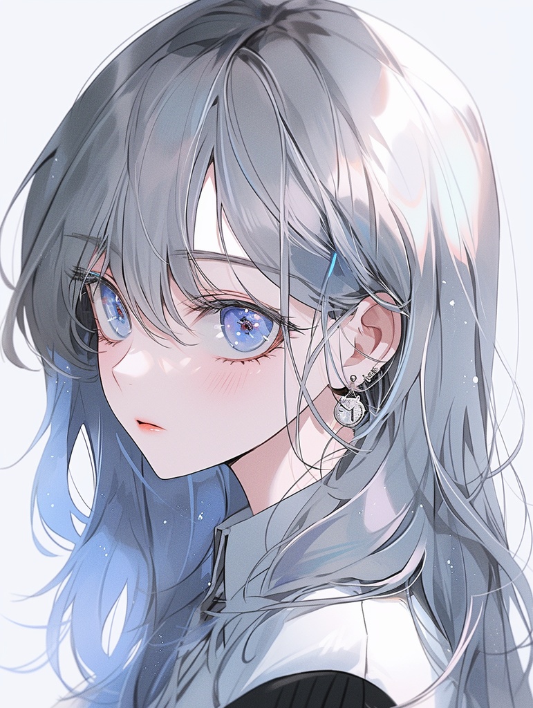 二次元アイコンイラスト作成