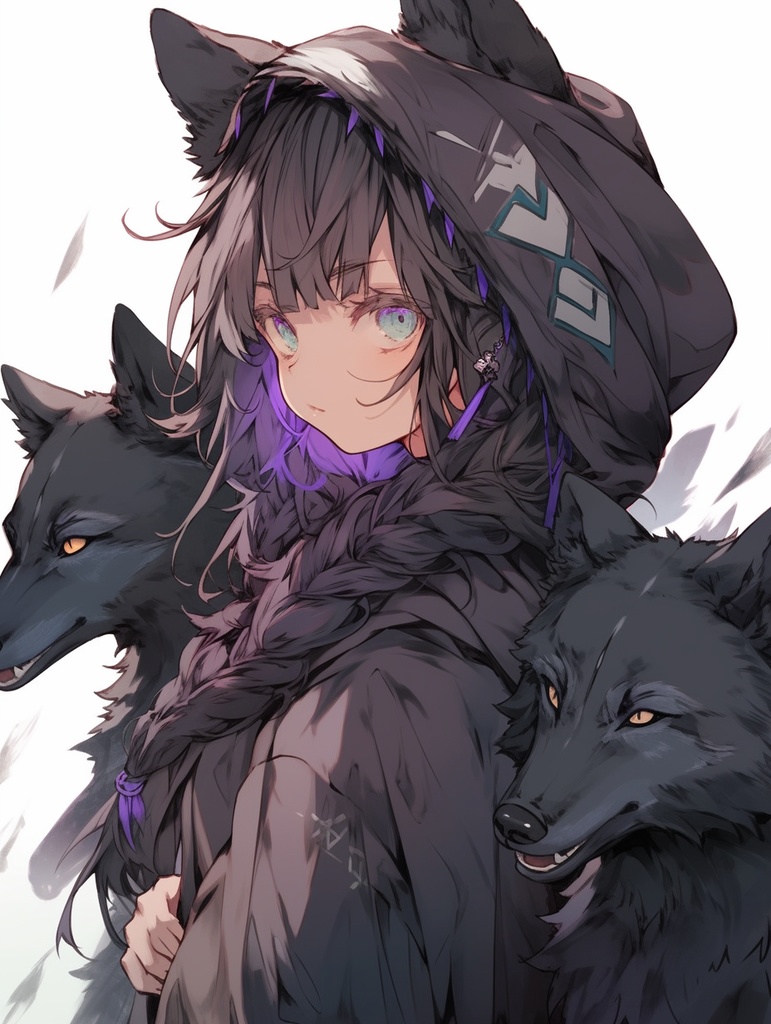 二次元アイコンイラスト作成