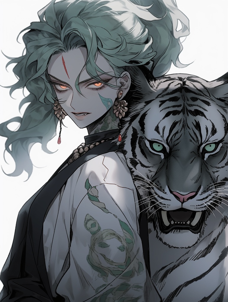 二次元アイコンイラスト作成