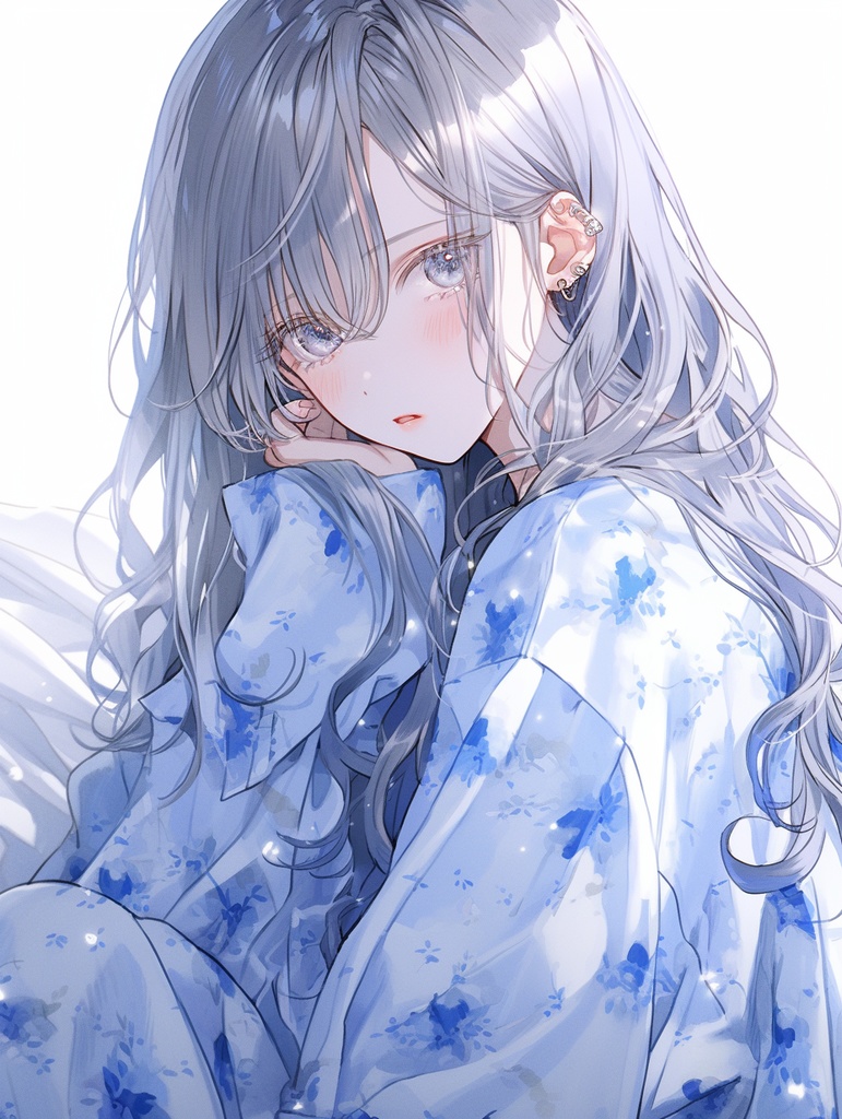 二次元アイコンイラスト作成