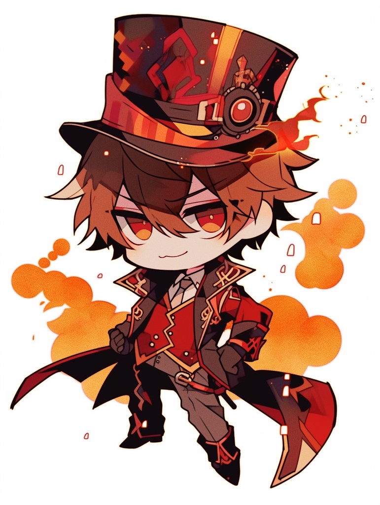 二次元アイコンイラスト作成