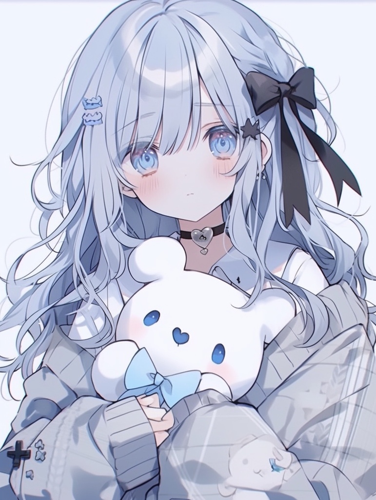 二次元アイコンイラスト作成