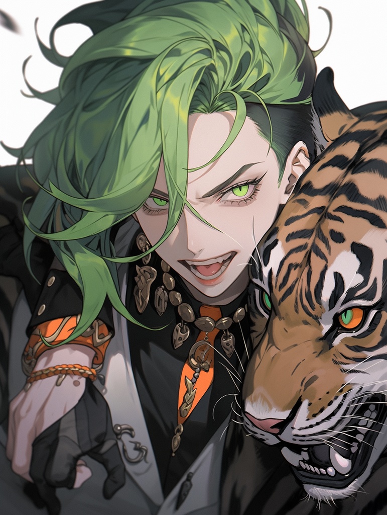 二次元アイコンイラスト作成