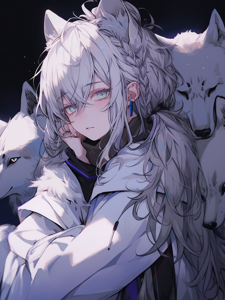 二次元アイコンイラスト作成