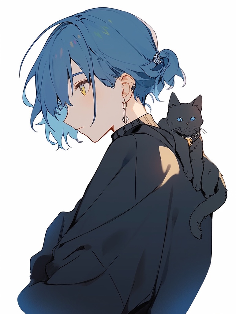 二次元アイコンイラスト作成