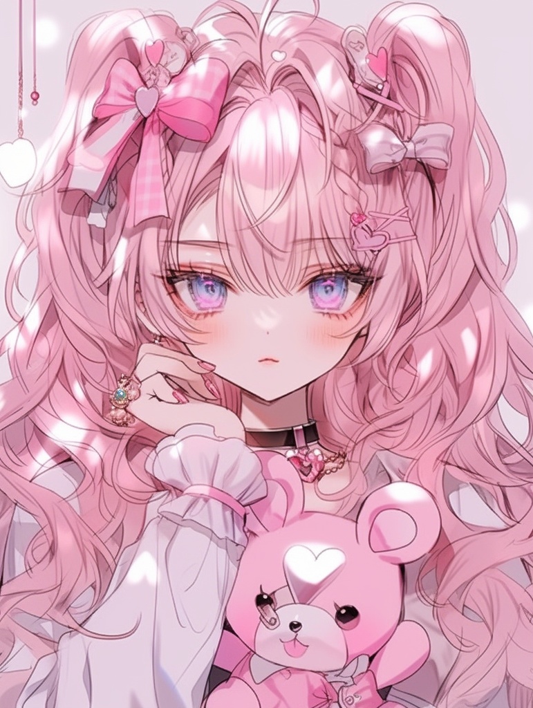 二次元アイコンイラスト作成