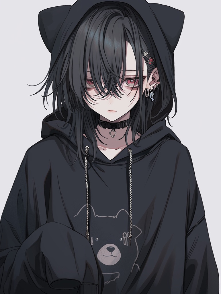 二次元アイコンイラスト作成