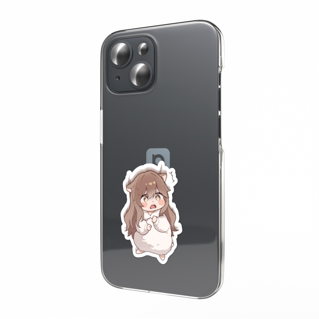 びっくりおむステッカー