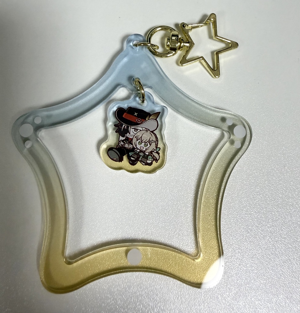 ヒル雀アクリルキーホルダー