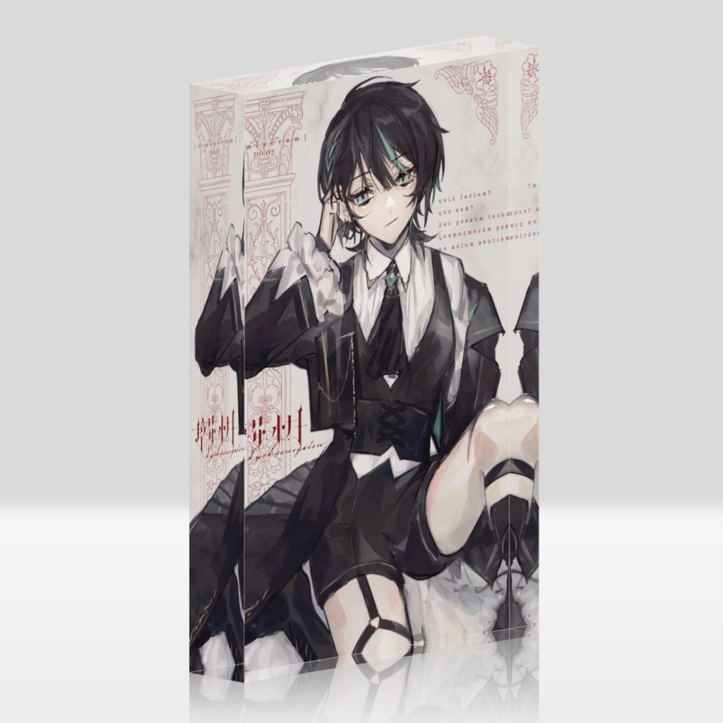 希羽衣とあグッズ第1弾〖 鏡花水月 - B.水月 〗- アクリルブロック