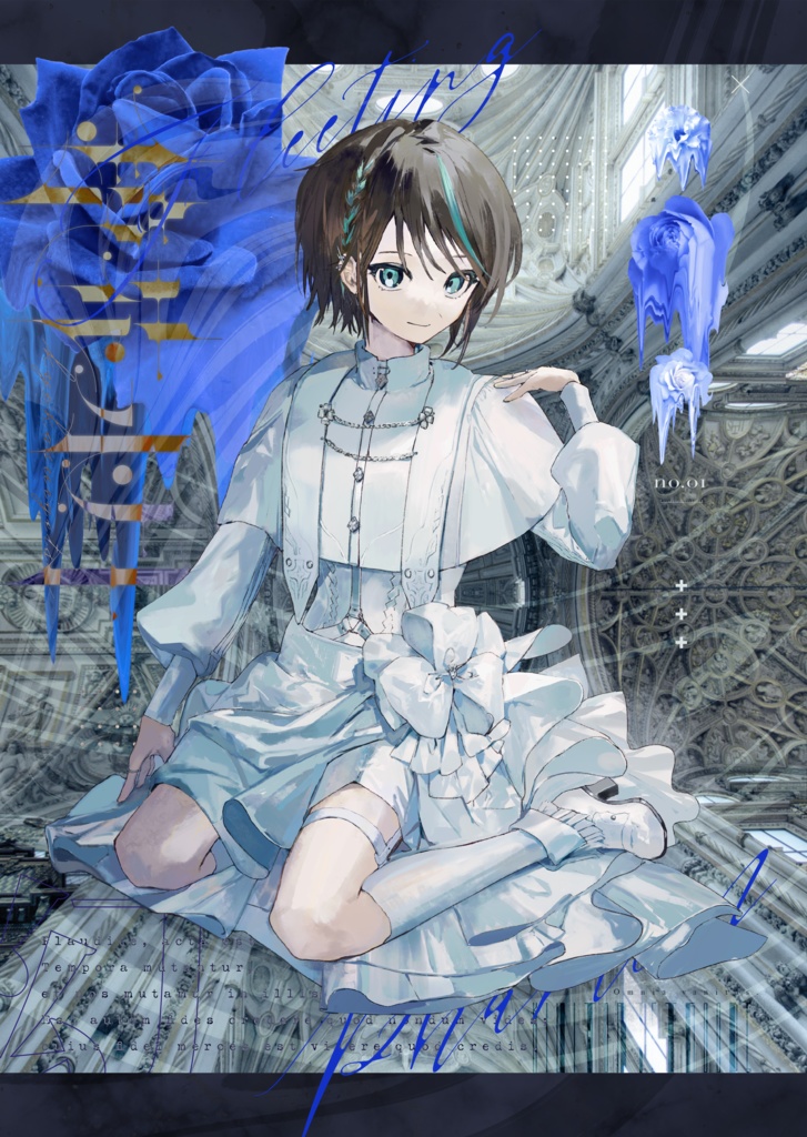 希羽衣とあグッズ第1弾〖 鏡花水月 - A.鏡花 〗- A4クリアファイル