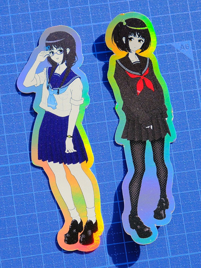 ☔オーロラステッカー