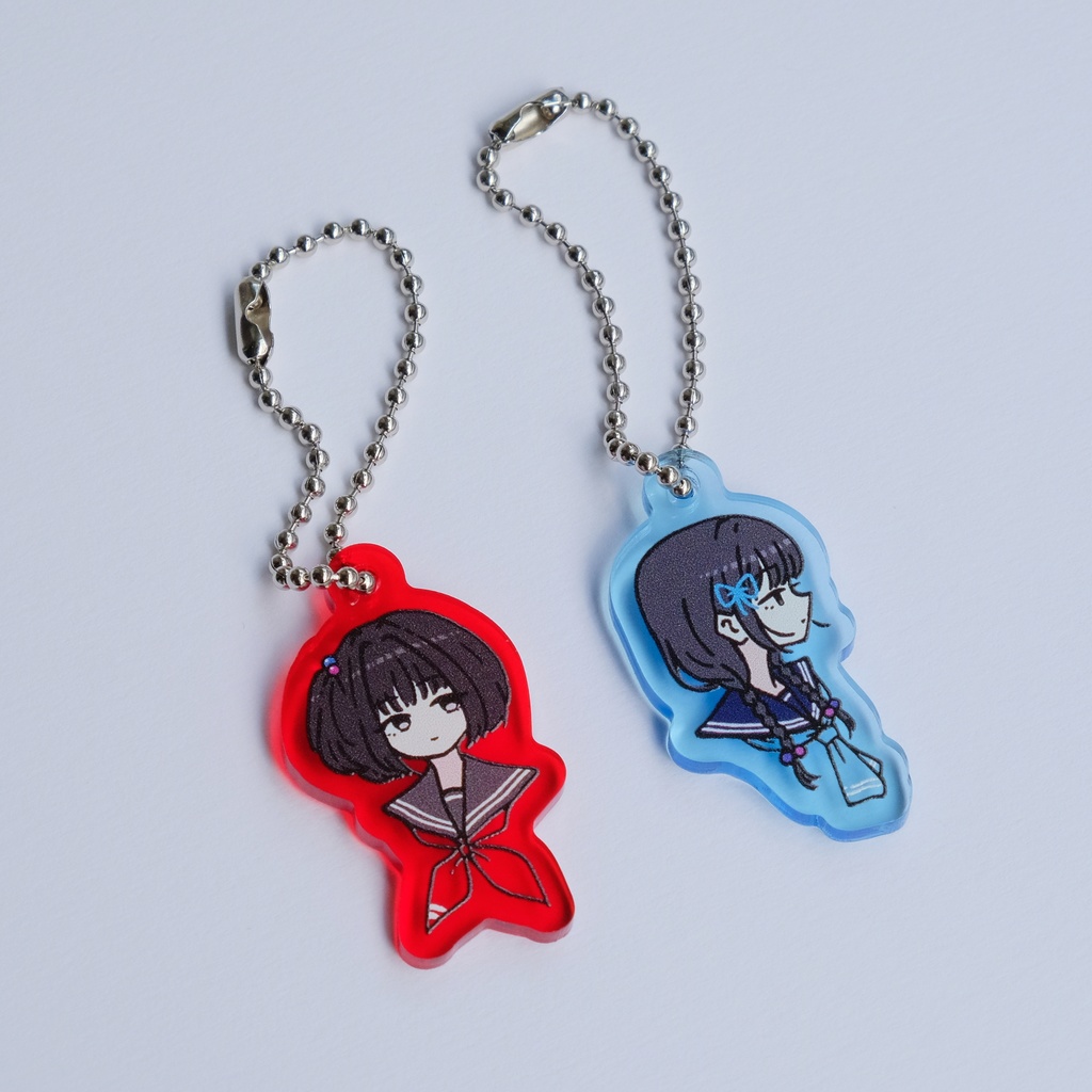 雨森小夜 アクスタ+ミニアクキー 「夏 - Copy」/「冬 - Copy」