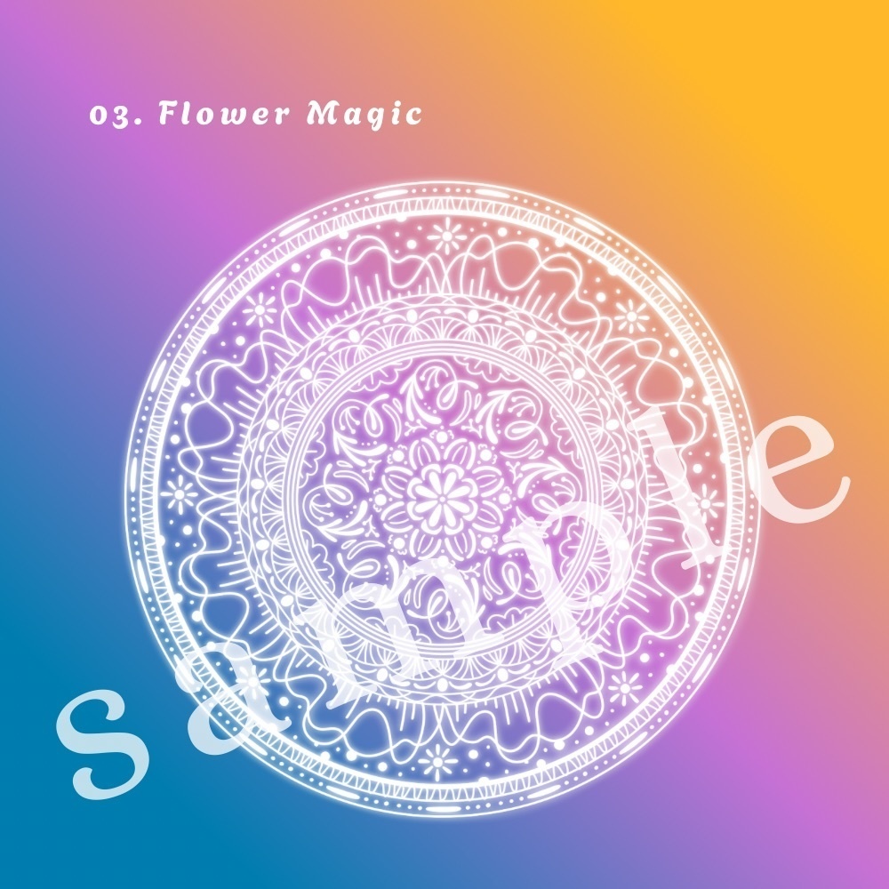 【素材】魔法陣 3種11色セット