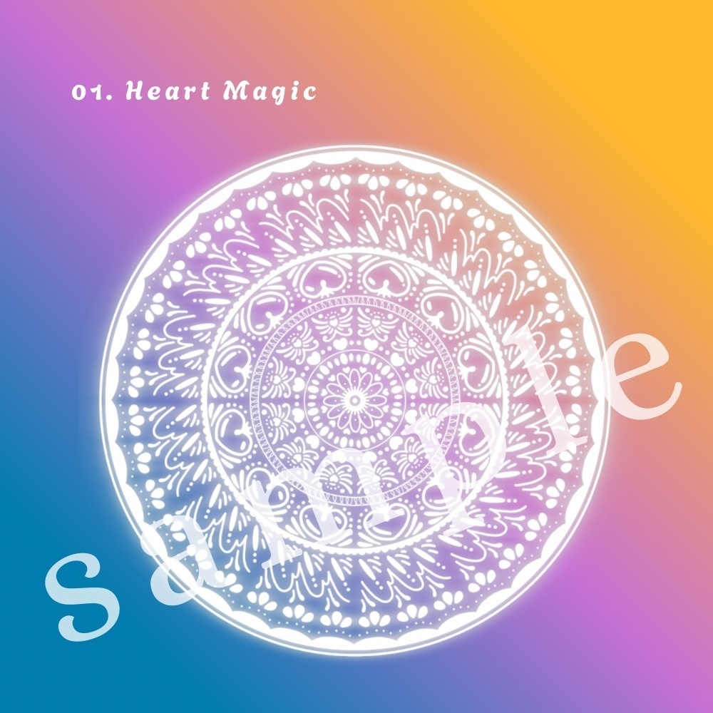 【素材】魔法陣 3種11色セット