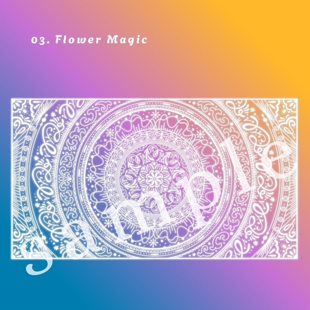 【壁紙】魔法陣 3種11色セット