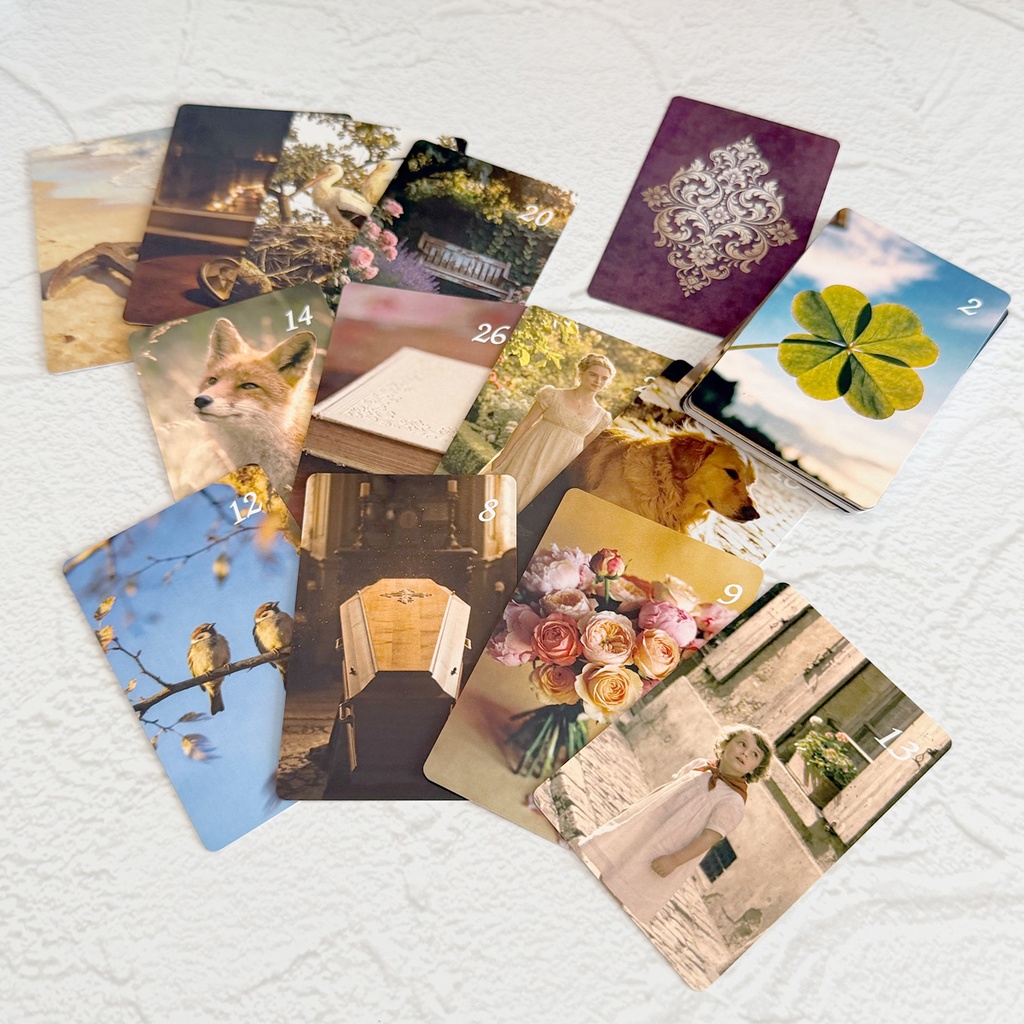 Yoko reading オリジナルルノルマンカード