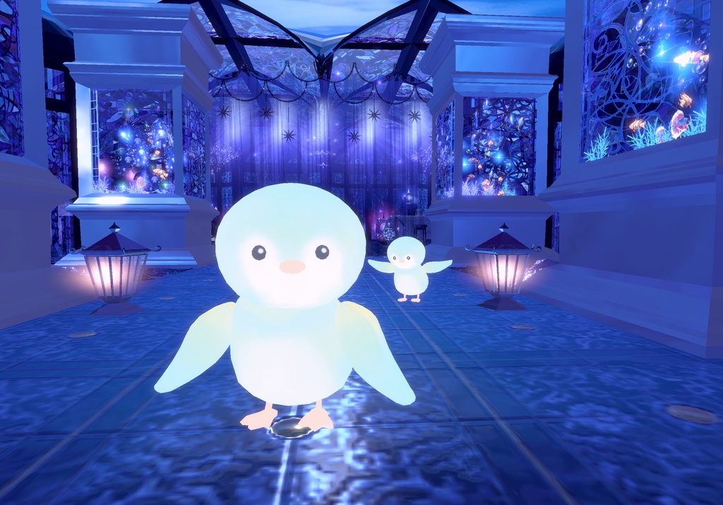 アバター Cluster対応 鳥【無料版あり】