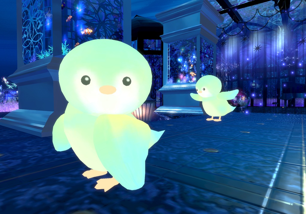 アバター Cluster対応  鳥【無料版あり】
