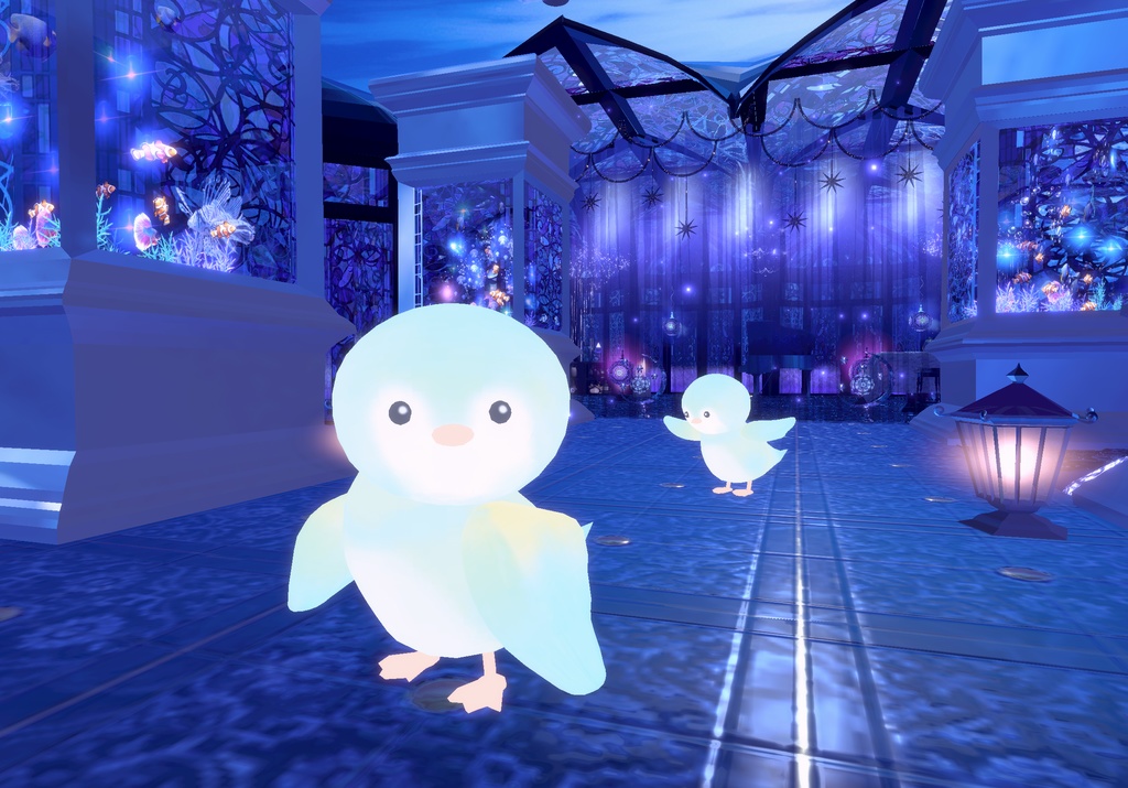 アバター Cluster対応 鳥【無料版あり】