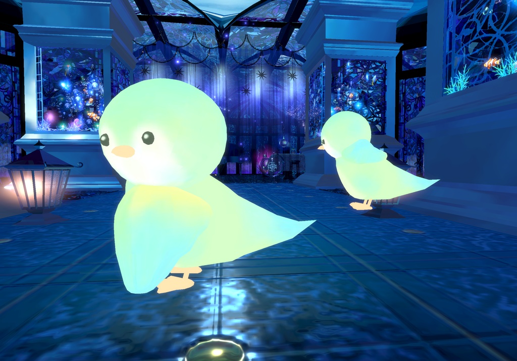 アバター Cluster対応 鳥【無料版あり】