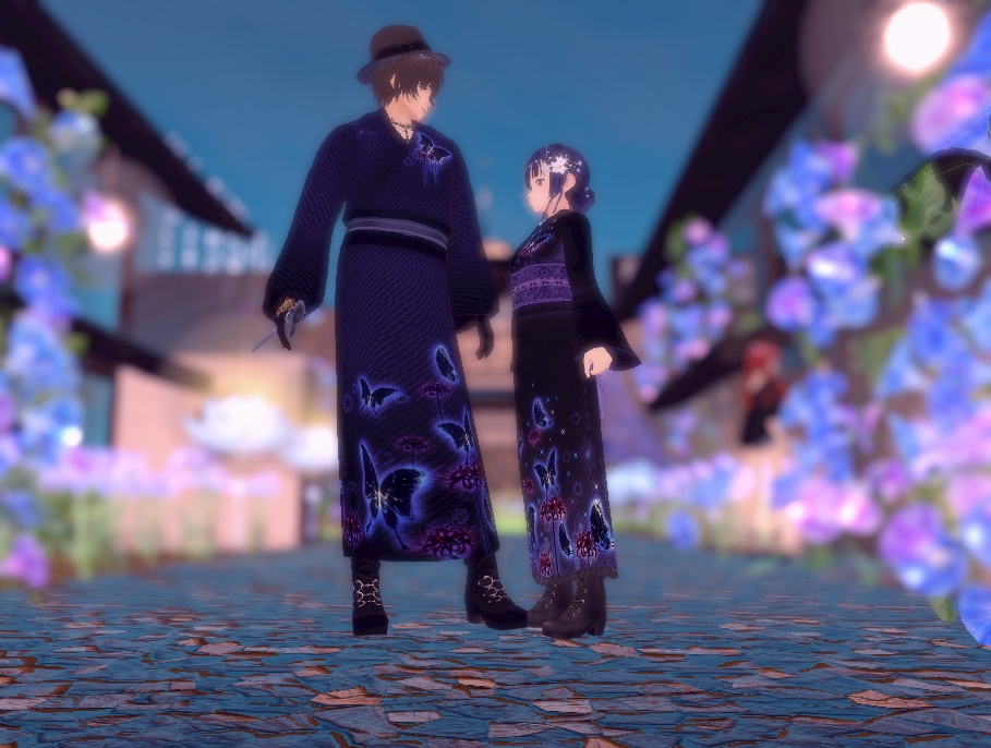 男女浴衣 Vroid衣装 cluster対応