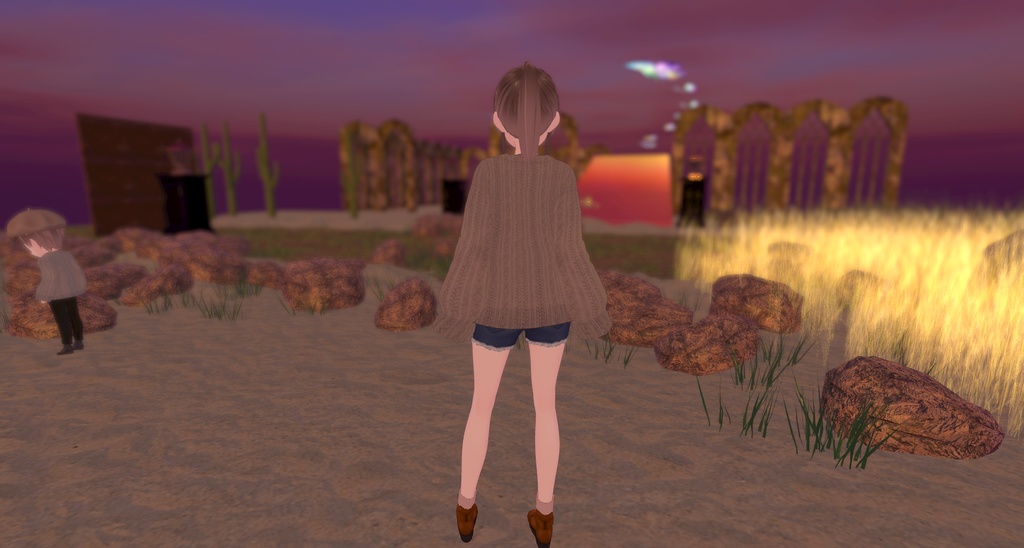 VRoid衣装 秋服カーディガン 色変え可 cluster対応 無料