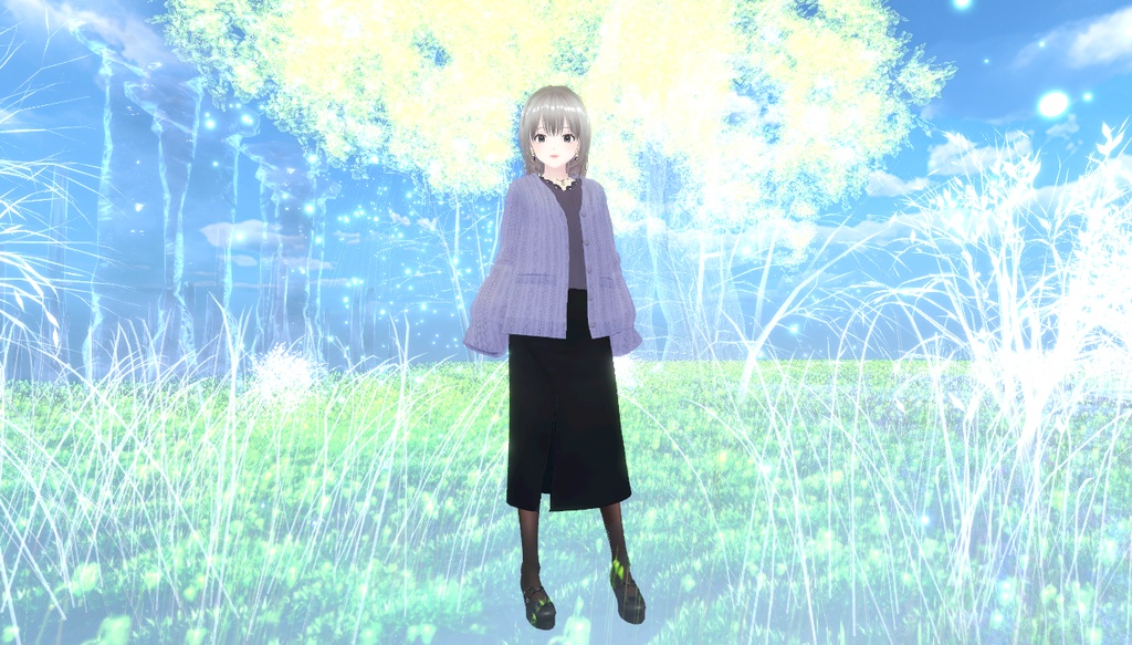 Vroid衣装 カーディガン コート 無料