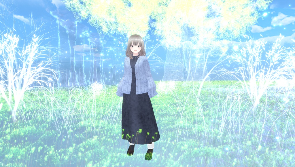 Vroid衣装 カーディガン コート 無料