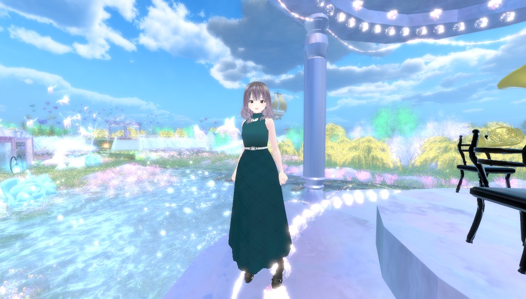 VRoid衣装 フォーマルワンピ Cluster対応