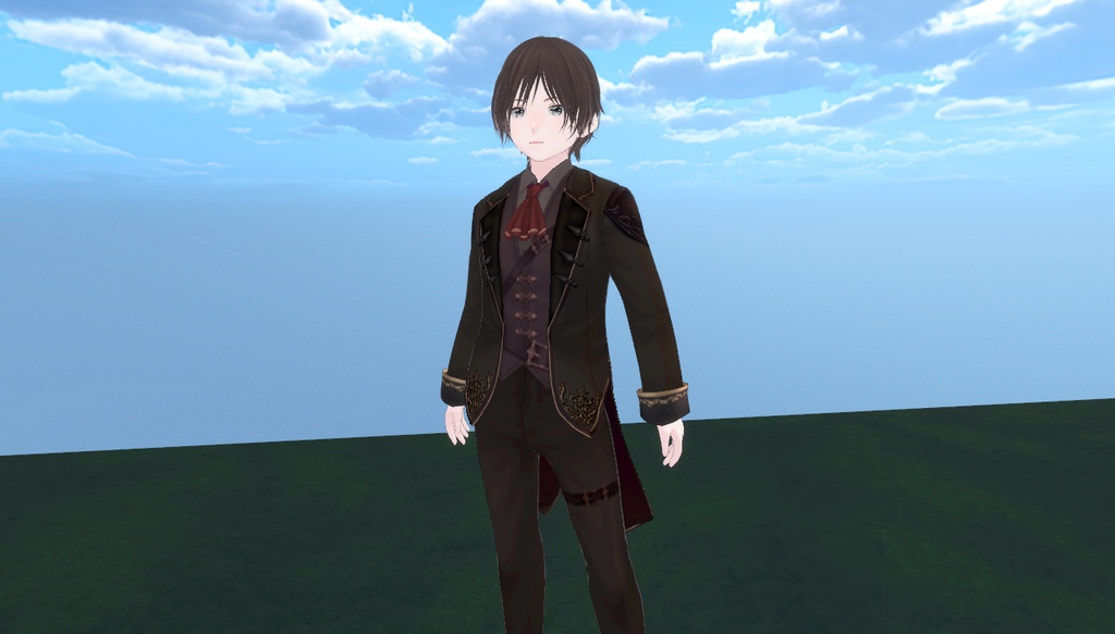 VRoid 衣装 男性フォーマル