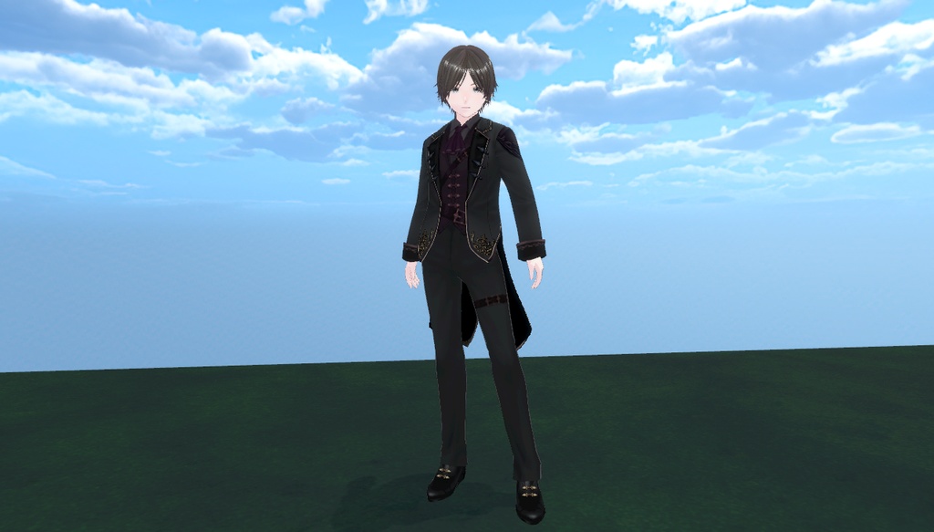 VRoid 衣装 男性フォーマル
