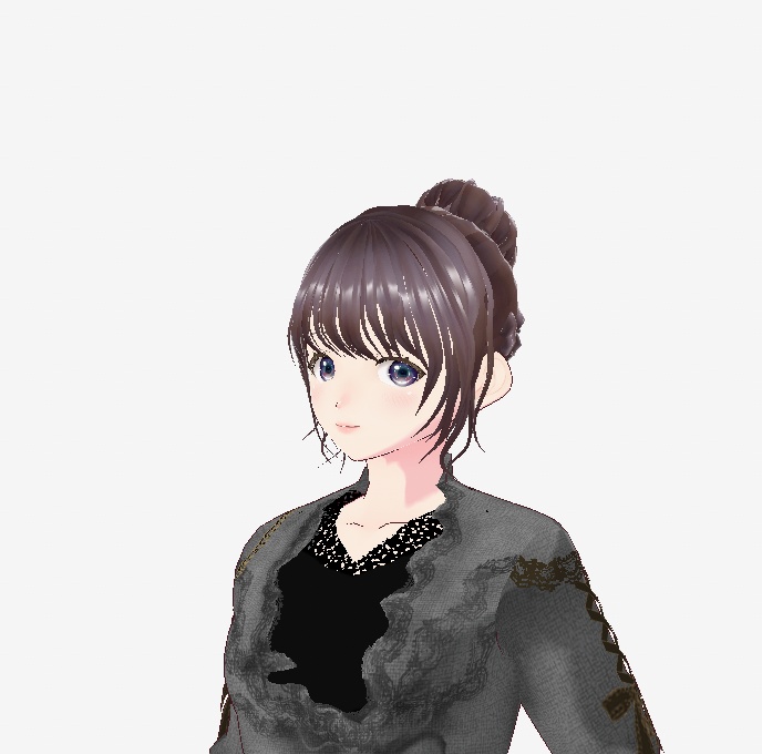 cluster対応アバター VRM 女性フォーマル
