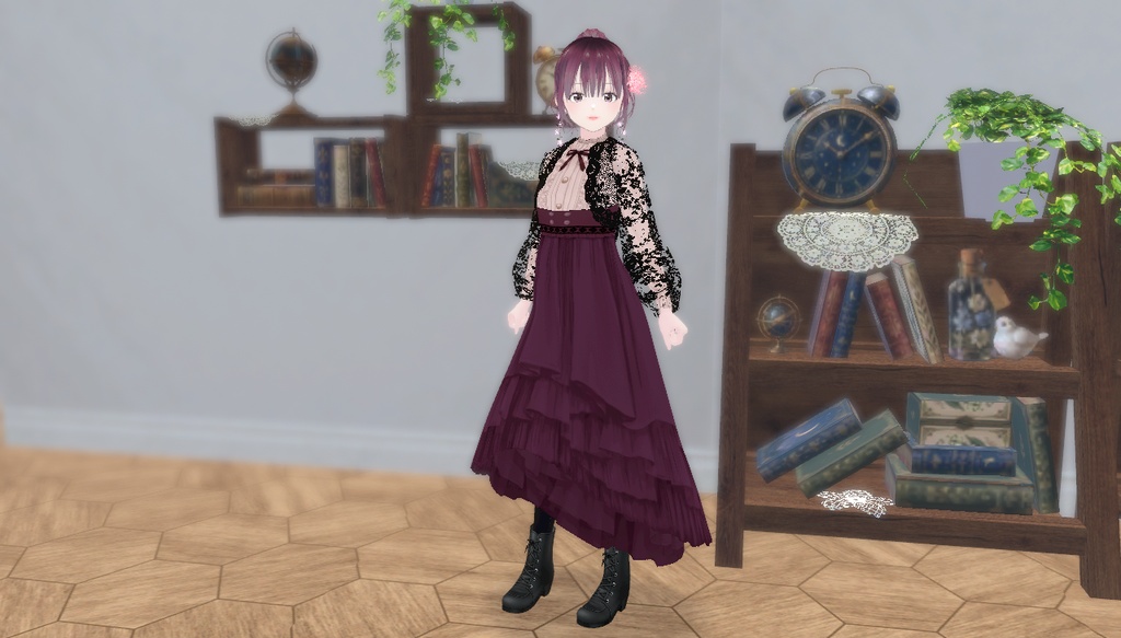 VRoid衣装 「Autumn Antique」clusterアバターなど
