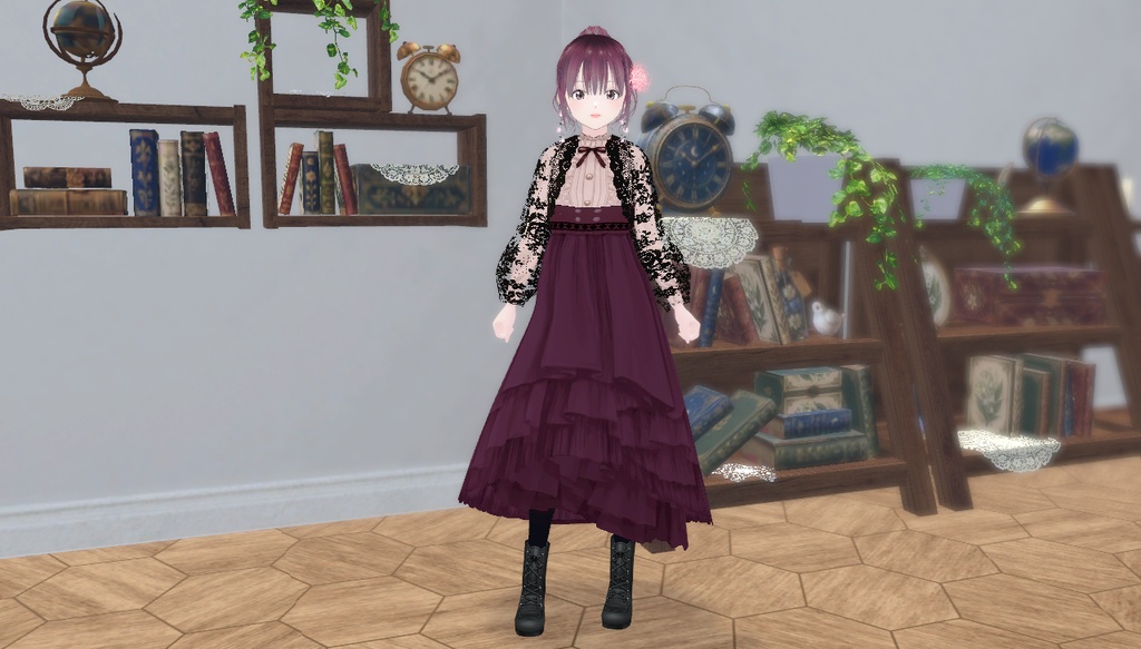 VRoid衣装 「Autumn Antique」clusterアバターなど